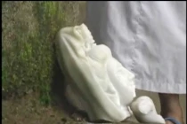 Tượng phật bị chặt đầu ở Bình Phước 