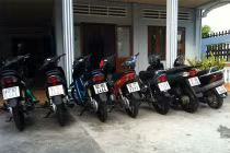 Xe máy biển tứ quý rầm rầm hội ngộ ở Long An