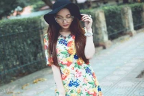 Những set đồ trẻ trung với họa tiết hoa mùa hè