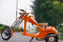 Cận cảnh xe máy độ “siêu độc” ở Việt Nam