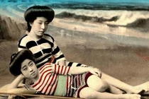 Ảnh hiếm các nàng geisha mặc áo tắm