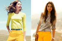 Mặc đẹp với màu vàng chanh cực thời thượng