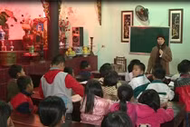 Lên chùa học chữ... học làm “người“