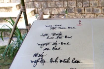 Tận mắt quyển “Kinh Pháp Cú” bằng thư pháp 