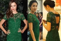 Hà Tăng mặc váy hiệu có đẹp như mỹ nhân quốc tế? 