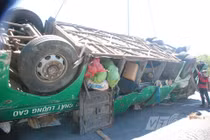 Xe mất bulong gây tai nạn kinh hoàng ở Quảng Nam