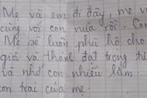 Thư tuyệt mệnh cô giáo đầu độc con gái rồi tự tử