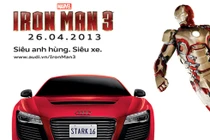 “Lộ” dàn xế sang Audi trong phim Iron Man 3
