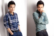 Khắc Việt bảnh bao với áo sơ mi và quần jean