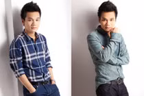 Khắc Việt bảnh bao với áo sơ mi và quần jean