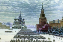 Chiến tranh Vệ quốc vĩ đại Xô Viết qua các bức bích họa