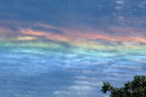 Những đám mây cầu vồng hiếm gặp, đẹp huyền ảo