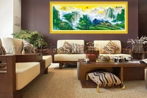 Phong thủy: Chọn hướng treo tranh núi non hùng vĩ