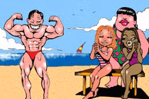 Chiêu tán gái đầy bạo lực