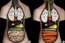 Những bức ảnh hài hước về rau củ