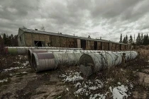 Căn cứ tên lửa hiện đại bỏ hoang của quân đội Nga