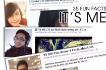 “Sốt” trào lưu “35 điều tự thú về bản thân“