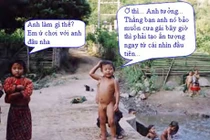 Cười vỡ bụng với ảnh chế các bé