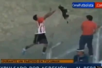 Clip “cầu thủ ném chó qua hàng rào” gây phẫn nộ