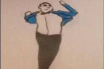 Điệu nhảy Gangnam Style trên...giấy “đỉnh của đỉnh“