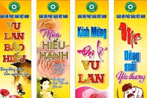 Những mẫu băng rôn Vu Lan báo hiếu PL 2557