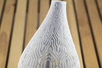 Kỳ lạ: Máy in 3D biến đường thành tuyệt tác