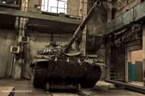 “Đột nhập” nhà máy sửa chữa xe tăng Nga