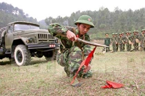 Cận cảnh lính Hóa học tác chiến vùng nhiễm độc