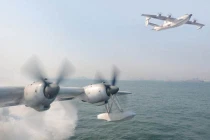 “Thủy quái” SH-5 Trung Quốc tập trận trên biển