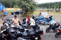 Dàn mô tô “khủng” gây náo loạn Quốc lộ 1