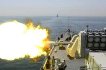 Hải quân Nga, Trung chuẩn bị nã pháo trên biển