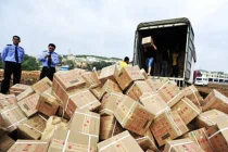 Cảnh sát Trung Quốc hủy 47 tỷ USD hàng giả 