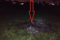 Tá hỏa vì “vật thể lạ” trên trời rơi xuống ở TP HCM