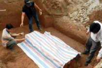 Phát hiện ngôi mộ cổ giữa lòng Hà Nội