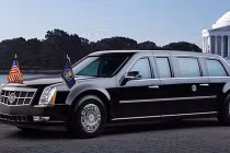 “Đột nhập xe quái vật” của Tổng thống Mỹ