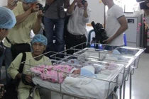 Tình huống bất ngờ trong ca sinh 5 ở TP.HCM