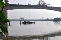 Sập giàn giáo cầu Chanh: Chưa tìm được nạn nhân thứ 3 