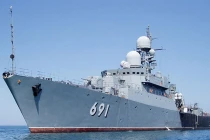 Xem tàu Gepard Hải quân Nga chiến đấu