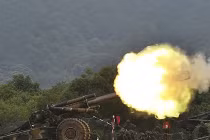 Pháo binh, xe tăng Hàn Quốc tập trận gần Triều Tiên 