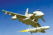 Tiêm kích “cuồng phong” tích hợp tên lửa “thiên thạch” 