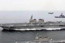 Lộ ảnh tàu chiến lớn nhất Nhật Bản 22DDH