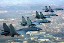 Trung Quốc điều J-11 đối đầu Su-30MKI 