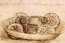 Tận mục những bản vẽ “kỳ dị” của Leonardo da Vinci