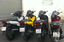 Dàn xe tay ga Honda SH 150i biển khủng, giá chát tại VN