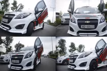 Chevrolet Spark giá 279 triệu “lột xác” siêu xe tại Thanh Hoá 