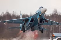 Mục kích MiG-29SMT, Su-34 Không quân tập trận bắn tên lửa