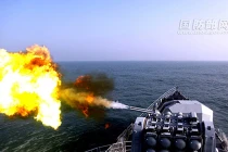 Căng thẳng tàu chiến Trung Quốc nã pháo dữ dội trên biển