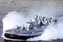 Coi mặt tàu đổ bộ đệm khí “khủng nhất” Trung Quốc