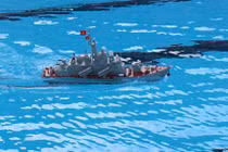 Nhận diện vũ khí, radar tàu tên lửa Molniya qua mô hình