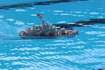 Nhận diện vũ khí, radar tàu tên lửa Molniya qua mô hình